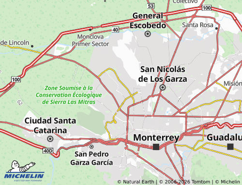 Mappa MICHELIN Genaro Vázquez Rojas - ViaMichelin