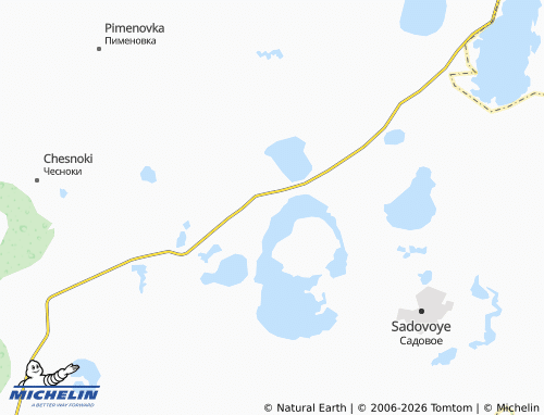 MICHELIN-Landkarte Bodrost' SNT - ViaMichelin