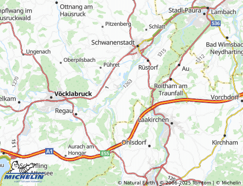 MICHELIN-Landkarte Deutenham - ViaMichelin