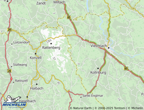 MICHELIN Zeitlhof map - ViaMichelin