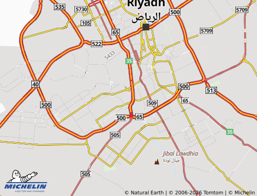Carte MICHELIN Siyah - ViaMichelin