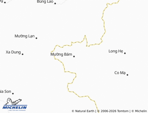Mapa MICHELIN Mường Bám - ViaMichelin