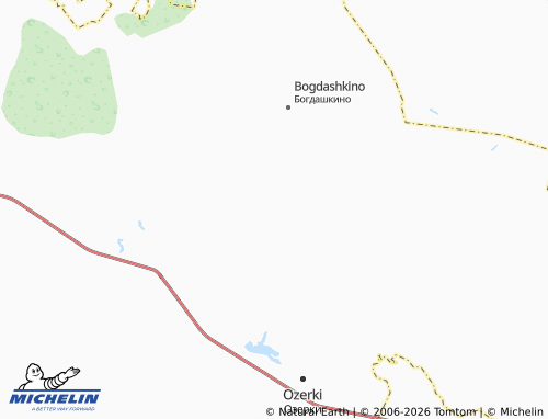 MICHELIN-Landkarte Urenbash raz'yezd - ViaMichelin
