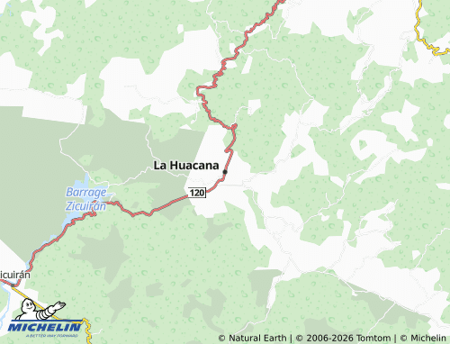 Mapa MICHELIN La Huacana - ViaMichelin