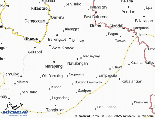 MICHELIN-Landkarte Natulongan - ViaMichelin