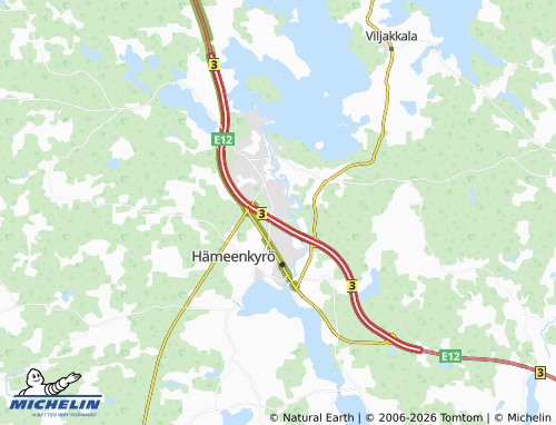 MICHELIN-Landkarte Puronsuu - ViaMichelin
