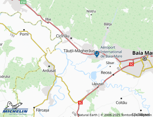 Carte MICHELIN Bușag - ViaMichelin