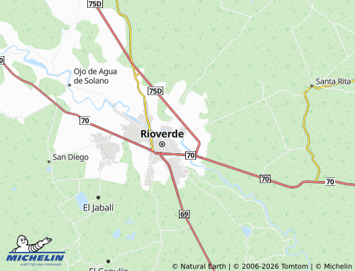 MICHELIN La Cofradía map - ViaMichelin