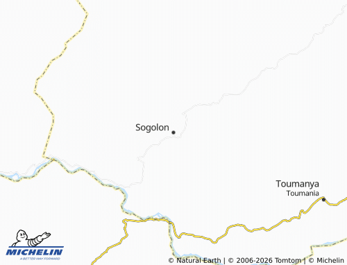 Mappa MICHELIN Sogolon - ViaMichelin