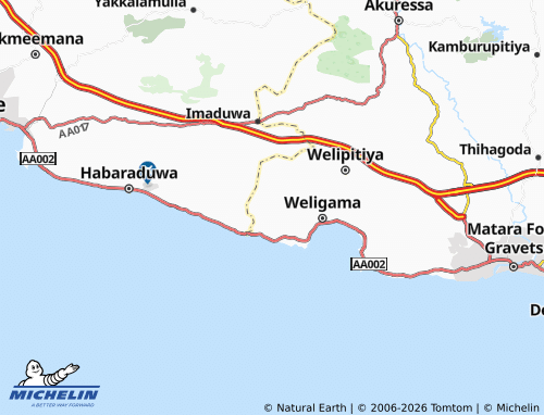 Carte MICHELIN Wekada - ViaMichelin