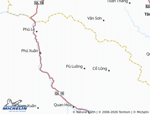 Kaart MICHELIN Thành Sơn - ViaMichelin