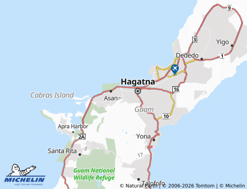 Carte MICHELIN Maina - ViaMichelin