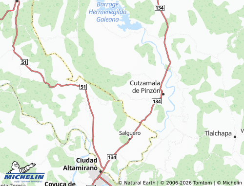 MICHELIN Los Tules map - ViaMichelin