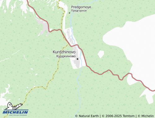 MICHELIN Kurdzhinovo map - ViaMichelin