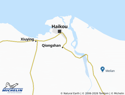 Mappa MICHELIN Qiongshan - ViaMichelin