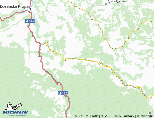 Mappa MICHELIN Jasenica - ViaMichelin