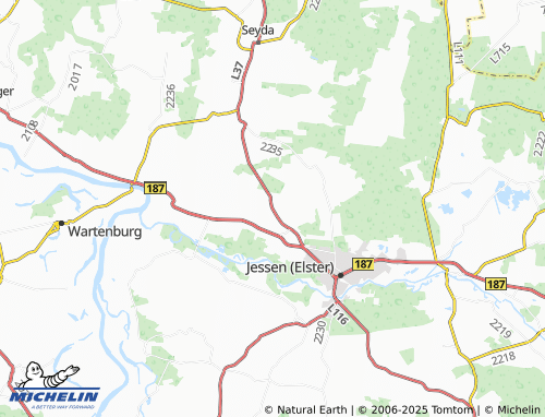 MICHELIN-Landkarte Ruhlsdorf - ViaMichelin