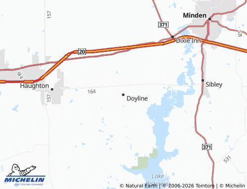 Mapa MICHELIN Doyline - ViaMichelin