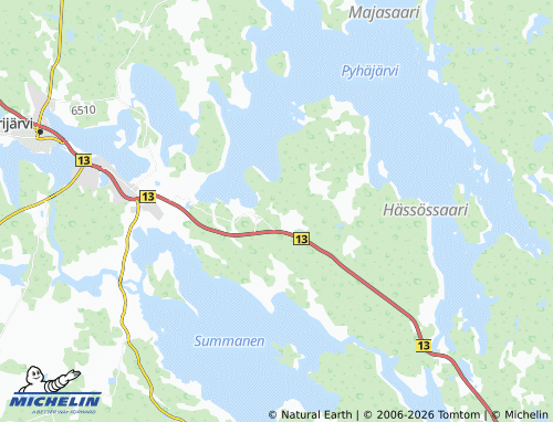 Mappa MICHELIN Linna - ViaMichelin