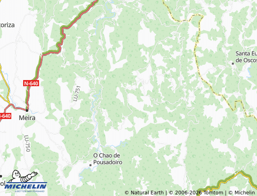 Mapa MICHELIN Río de Sabugo - ViaMichelin