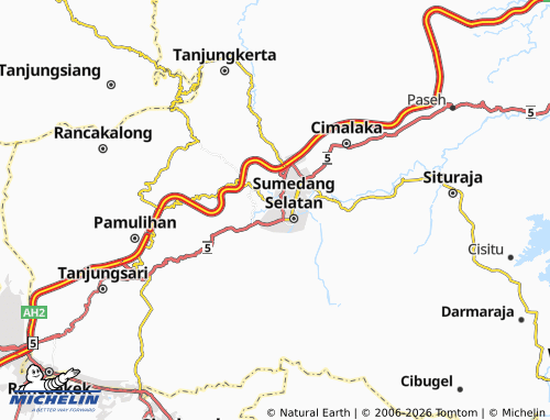 MICHELIN Kotakulon map - ViaMichelin