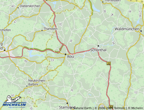 Mapa MICHELIN Gmünd - ViaMichelin