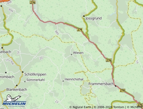 MICHELIN Wiesen map - ViaMichelin