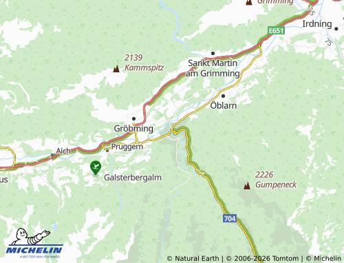 MICHELIN Stein an der Enns map - ViaMichelin