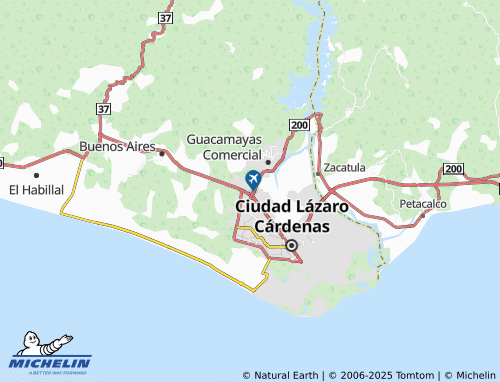 MICHELIN La Orilla map - ViaMichelin