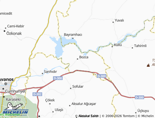 Mapa MICHELIN Bozca - ViaMichelin