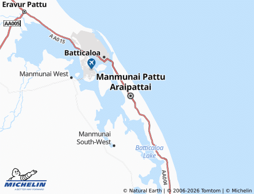Mappa MICHELIN Arayampathy 1 - ViaMichelin