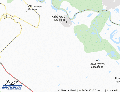 MICHELIN Rodnichok SNT map - ViaMichelin