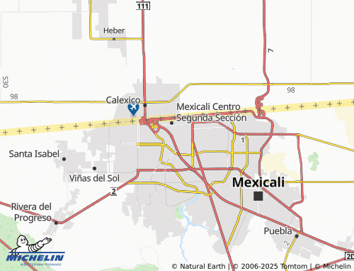 MICHELIN Industrial map - ViaMichelin