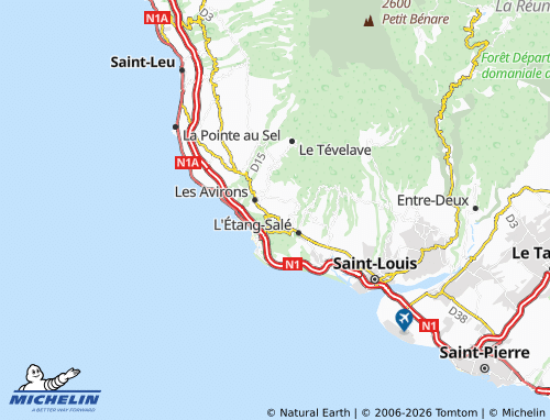 MICHELIN Le Brel map - ViaMichelin