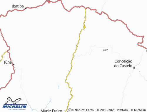 MICHELIN Piaçu map - ViaMichelin