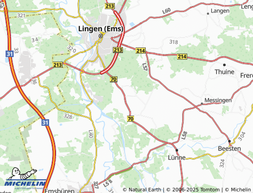 Carte MICHELIN Estringen - ViaMichelin