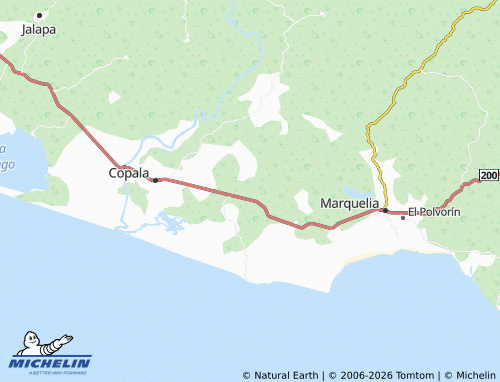 MICHELIN Los Lirios map - ViaMichelin