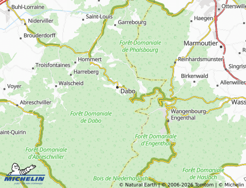 MICHELIN Zimmerfeld map - ViaMichelin