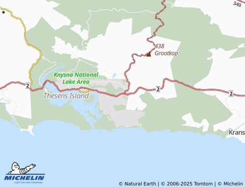 MICHELIN Nekkies map - ViaMichelin