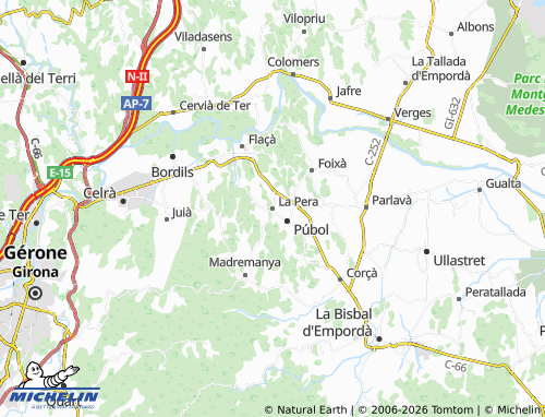Mappa MICHELIN La Pera - ViaMichelin
