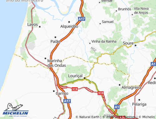 Carte MICHELIN Cavadas - ViaMichelin