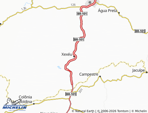 Mappa MICHELIN Xexéu - ViaMichelin
