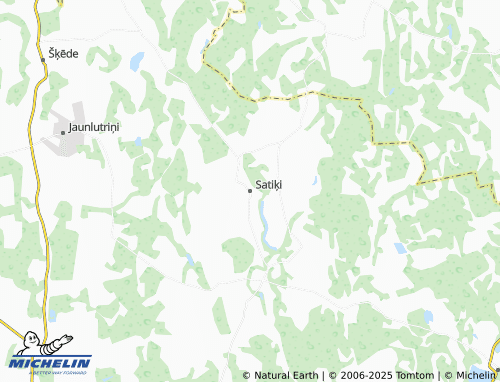 MICHELIN Satiķi map - ViaMichelin