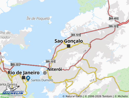 Mapa MICHELIN Mangueira - ViaMichelin