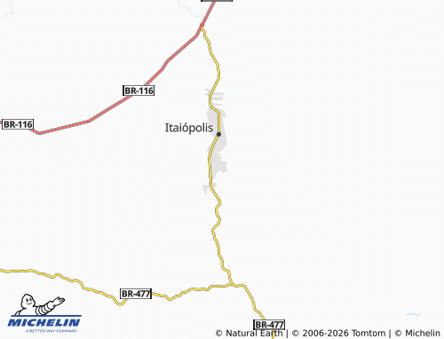 Mappa MICHELIN Nova Brasília - ViaMichelin