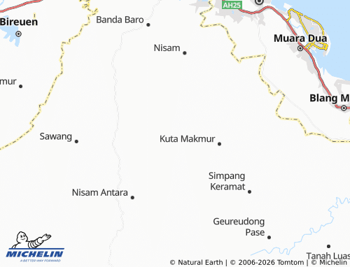 Mappa MICHELIN Blang Jrat - ViaMichelin