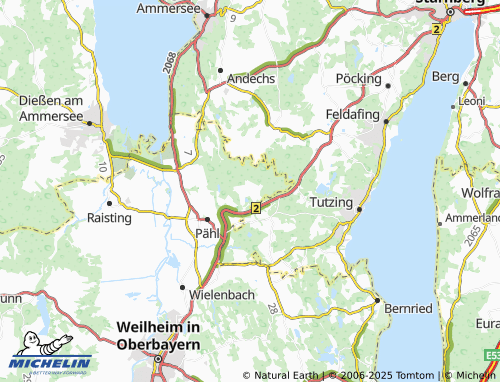 MICHELIN-Landkarte Kerschlach - ViaMichelin