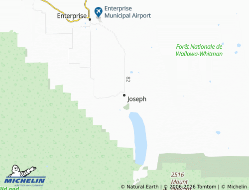 Mappa MICHELIN Joseph - ViaMichelin