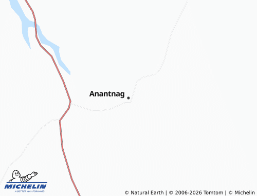 Carte MICHELIN Anantnag - ViaMichelin