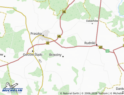 Carte MICHELIN Strojec - ViaMichelin